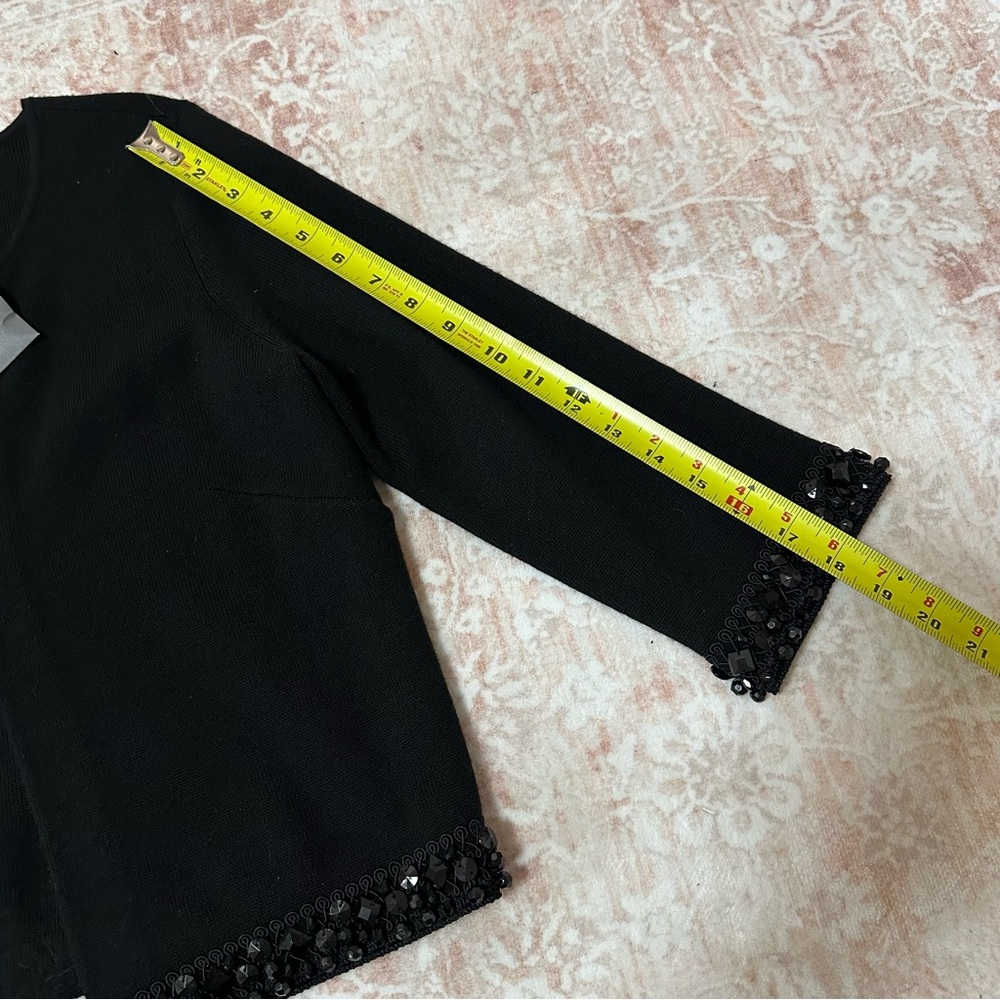 NWT Ann Taylor Merino Wool Crystal Cardigan - Picture 11 of 14